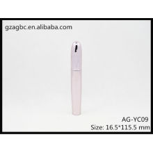 Elegant&Empty Aluminum Special-shaped Mascara Tube AG-YC09, AGPM Cosmetic Packaging , Custom Colors/Logo